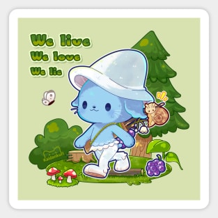 Little Smurf cat Magnet